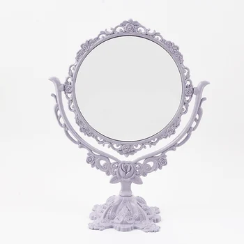Dropshipping Karstā Pārdošanas Aplauzums Spogulis Darbvirsmas Grozāms Gothic Spogulis Tauriņš Rožu Dekoru Skaistumkopšanas Līdzeklis SMJ