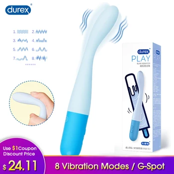 Durex G-Spot Vibratori Maiga Masāža Sievietēm Anālais Vibrators Ātrums Stimulēt Intīmo Klitoru Seksa Masturbator Pieaugušo Rotaļlietu Veikals