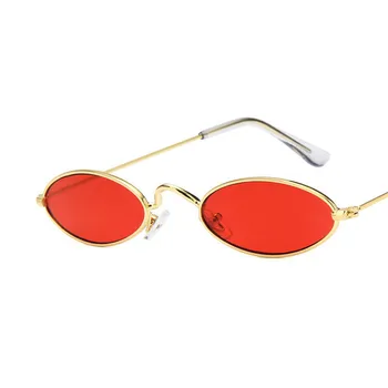 DYTYMJ Retro Sakausējuma Saulesbrilles Sieviešu Zīmola Dizainere, Saules Brilles Sievietēm Mazu Rāmi Saulesbrilles Sieviešu Vintage Gafas De Sol Mujer