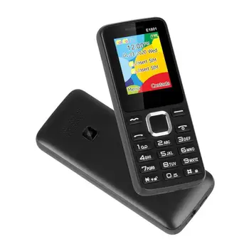 E1801 2G GSM 1.77 Collas Funkcija Tālruņa 800mAh Mobilais Bezvadu FM Radio Telefona Dual SIM Dual Gaidīšanas, lai Vecākais Cilvēks