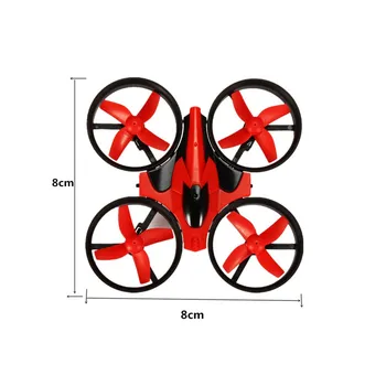 Eachine E010 Mini Dūkoņa 2.4 G 4CH 6 Ass 3D Galvām Režīmā Atmiņas Funkcija RC Quadcopter RTF mazā Dāvanu Klāt Bērnu Rotaļlietas