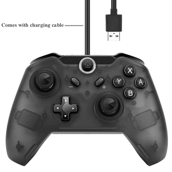 EastVita 1pc/2gab Bluetooth Bezvadu Pro Gamepad Kontrolieris Joypad Tālvadības Nintend Slēdzis Konsoli Gamepad Kursorsviru r25