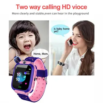 EastVita Kids Smart Skatīties Daudzfunkciju Bērnu Digitālais rokas Pulkstenis Baby Watch Phone, IOS, Android vai Bērniem, Rotaļlietas, Dāvanu