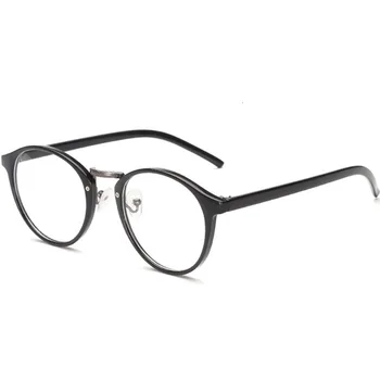 Elbru Vintage Apaļas Brilles rāmis retro sieviešu Rāmi, Skaidrs, lēcas, Briļļu Zīmola Dizainere gafas De Sol Gafas brilles brilles