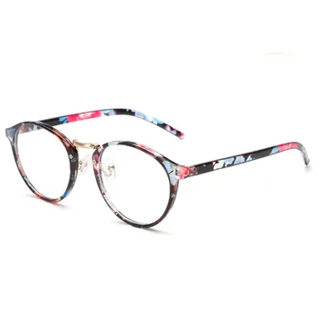 Elbru Vintage Apaļas Brilles rāmis retro sieviešu Rāmi, Skaidrs, lēcas, Briļļu Zīmola Dizainere gafas De Sol Gafas brilles brilles