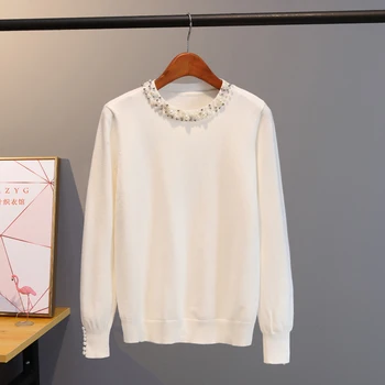 Elegants džemperis Rudens Ziemas Sievietes Fāzēm Džemperis 2019 Džemperis Top Brīvs Gadījuma Silts Femme Džemperis adīšanas lielgabarīta krekls