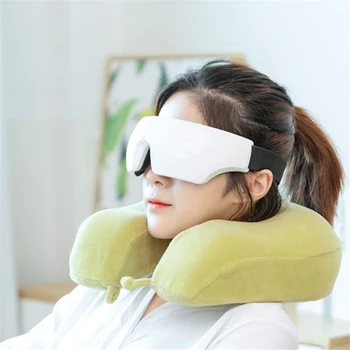 Elektriskā Acu Massager Vibrators Glāzes Karsta Komprese Siltuma Anti Grumbas Acu Ierīci Miega Ķermeņa Dziļo Audu Mīcīšanas Veselības Aprūpes