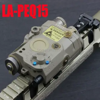 Elements LA-PEQ 15 LED gaismas ar Sarkano Lāzeru un IS Der Airsoft Taktiskā Militārā Standarta(EX 276)