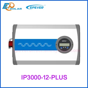 EPEVER Jaunu Pure Sine Wave Inverter 3000W DC 12v uz AC 220v, 230v, 240v IP sērija ar LCD displeju IP3000-12-Plus