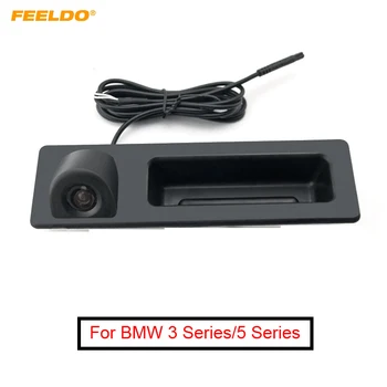 FEELDO Automašīnu Atpakaļskata Kamera Bagāžnieka Roktura Fotokameras, par BMW 3. Sērijas (F30/F31/F35) 5 Sērijas(F10/F11) X3(F25) X4(F26) un X5(F15) X6(F16)
