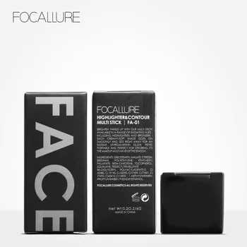 Focallure 3D Face Bronzer & Stick Marķieri, Ūdensizturīgs Mirdzumu Atdzīvoties Sejas Grims Illumminater Pildspalvu Sejas Konturēšanas Korektors
