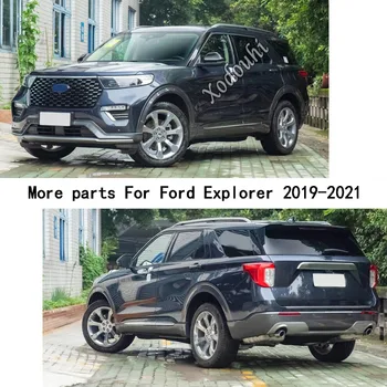 Ford Explorer U625 2019 2020 2021 Auto Segt Ķermeņa Uzlīmes Iekšējo Vidū Priekšā Shift Kabīne Bradāt Kausa Rāmis Melns, Kapuces Daļas