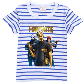 Fortnites T Krekls Bērniem Drēbes Vasaras Īso Iespiesti Cietoksnis Naktī T-krekls Meitenēm, Zēniem, T Kreklu, Streetwear Battle Royale Drēbes