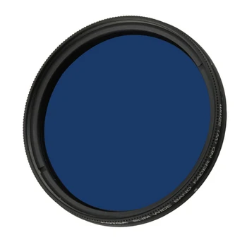 FOTGA Slim Fader ND Filtrs Mainīgo 8 Režīmi Zilā Samazinātu Iedarbību Neitrālā Blīvuma Adjustable ND2-ND400 52~77mm 52 58 67 72 77mm