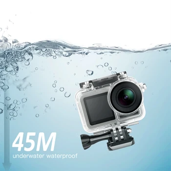 FOTOGRAFĒJIET Zemūdens Ūdensizturīgs Gadījumā DJI Osmo Action Camera Niršanas Aizsardzības Korpusa Apvalks, lai DJI Osmo Sporta Kameras Piederumu