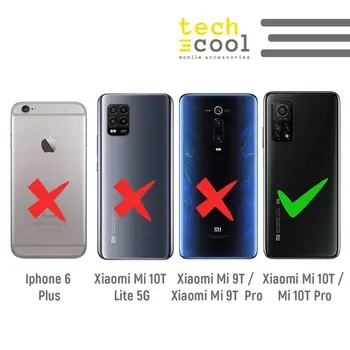 FunnyTech®Gadījumā Xiaomi Mi 10T / Mi 10T Pro l lietā Svešinieks lietas vers.2 caurspīdīga
