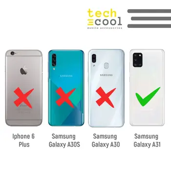 FunnyTech®Silikona Case for Samsung Galaxy A31 l Parīzes motīviem