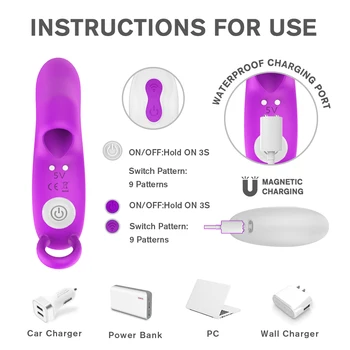 G-Spot Pirkstu Clit Vibrators Sievietes Klitora Stimulators Erotiska produkta Preces Pieaugušajiem Tālvadības Seksa Rotaļlietas Sievietēm, Pāriem