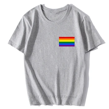 Geju Praida Karoga T Krekls Lesbiešu Varavīksnes Lgbt T Print T-krekls Vīrietis/Vīrietis Gadījuma Tee T Krekls Unisex Apģērbu mīlestība Ir Mīlestība Lgbt