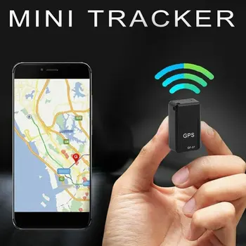 GF07 Magnētisko Mini Auto Tracker GPS Reālā Laika Uzskaiti Lokatora Ierīci Magnētisko GPS Tracker reāllaika Transportlīdzekļu Meklētājs