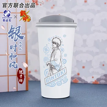 [Gintama] Anime Gintoki Cup Pudele Nerūsējošā Tērauda Manga Loma Rīcības attēls Cosplay Dāvanas