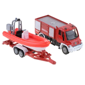 Glābšanas Automašīna ar TugboatEducational Mācību Lējumiem Auto Rotaļlietu Vecumu 3 un uz Augšu Bērniem Toddler