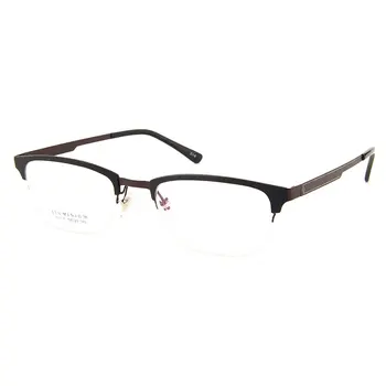 Gmei Optisko LF2001 Metāla, Daļēji bez apmales Rāmja Brilles Sievietēm un Vīriešiem Brilles Brilles