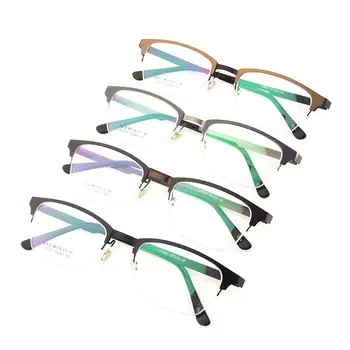 Gmei Optisko LF2001 Metāla, Daļēji bez apmales Rāmja Brilles Sievietēm un Vīriešiem Brilles Brilles