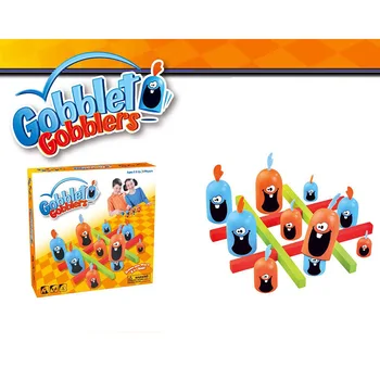 Gobblet Galda Šaha galda Spēle Rotaļlieta Ģimenes Grupa Line Up Trīs Gobblers Puzzle Smieklīgi Stratēģija