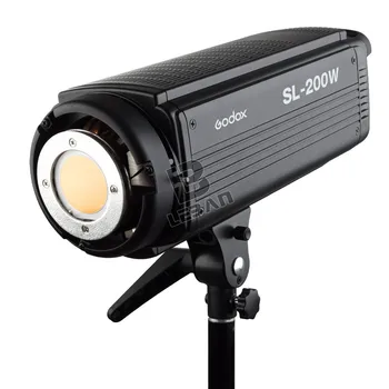 Godox SL-200W 200Ws 5600K Studio LED Nepārtraukta Foto Video Gaismas Lampa w/ Remote