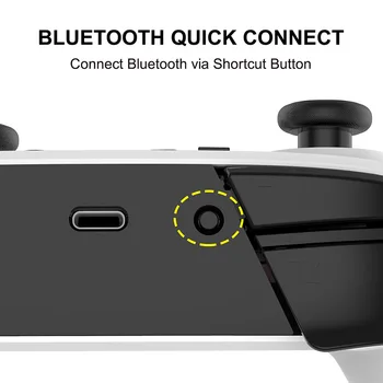 Gudrs ir tieslietu gudrs gamepad par NS Slēdzis Pro Bluetooth Spēļu Kontrolieris Nintendo Switch Wireless Gamepad PC Android