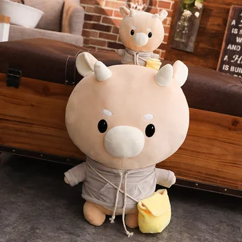 Gudrs sekretārs zelta grūti plīša lelle korejiešu TV kawaii plīša rotaļlieta govs bērni bērnu rotaļlietas dzimšanas dienas dāvana