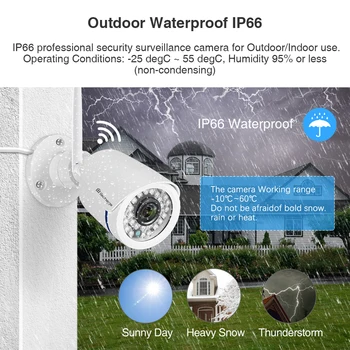 H. 265 Bezvadu IP Kamera divvirzienu Audio 1080P 2MP Wifi Kameru Onvif IS Nakts Redzamības Ūdensizturīgs TF Kartes CCTV Video Novērošanas