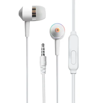 HD In-ear Austiņas ar Mic, Skaļuma Kontrole Austiņu par Xiaomi iPhone, Android Viedtālrunis, IOS 500PCS/daudz