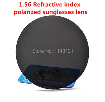 HD optisko Objektīvu 1.56 Tuvredzīgs Astigmatisms Recepšu Polarizētās Lēcas Vīriešu Un Sieviešu UV400 / PELĒKS / brūns Optiskās Brilles