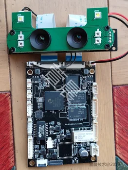 HI3516DV300 AI Dziļi Mācību Piekļuves Kontroles Mašīna Apmeklējumu Mašīna Mātesplati Dual Camera