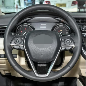 Hige Mīksts Mākslīgās Ādas Automašīnas Stūres Rats Segumu Toyota Avalon Camry 2018-2019 Corolla 2018-2020 Vainagu 2018-2019 RAV4 2019
