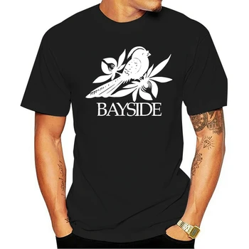Homens Bayside Camisa Da Faixa T Impresso top 2021 atpūtas modes T-krekls, kokvilna