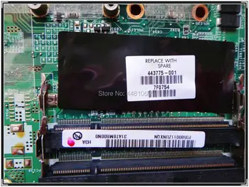 HP DV6000, DV6300 DV6400 DV6200 dv6118NR Grāmatiņa 443775-001 klēpjdators mātesplatē DDR3 Atjaunināt NF-G6150-N-A2 (Mainboard)