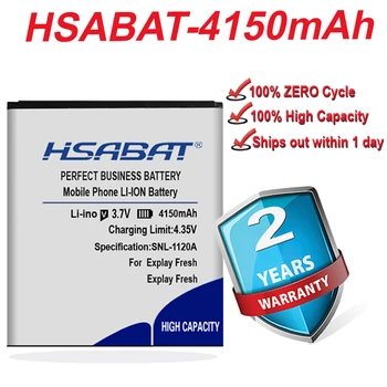 HSABAT 4150mAh Akumulatora, Explay, Svaigi, Explay Vega Explay A500 Wiko Bloom Wiko Cink Pieciem Wiko Varavīksnes