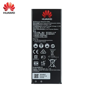 Hua Wei Oriģinālā HB4342A1RBC 2200mAh Baterija Huawei Honor 4A Godu 5.A LYO-L21 Y5II Y5 Ii Pacelties 5 + Y6 SCL-TL00 CUN-U29