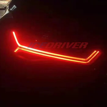 Icedriver AUDI A6 S6 DRL RGB daudzkrāsu LED dēļi 2013-2019 dienas gaitas gaismas, Sarkanā, Zilā Dēmons Acu apgaismes spuldzes