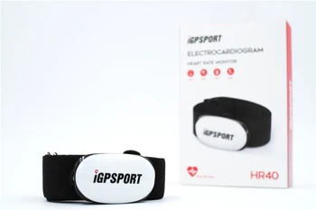 IGPSPORT HR40 ANT+ Bluetooth 4.0 Velosipēds Sirds ritma Monitors Krūšu Siksna, Āra Sporta Fitnesa Darbojas MTB Riteņbraukšanu, Velo Dators