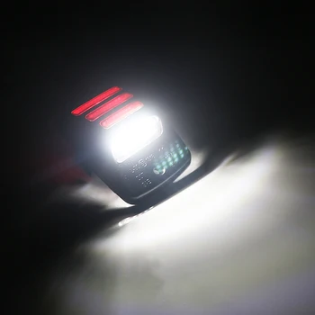 IJDM Toyota Tacoma Tundra Bez Kļūdām Canbus Xenon White LED numura zīmju Apgaismojums w/Sarkana Aste Gaitas Gaismas/Aizmugurējais Miglas lukturis