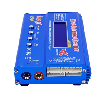 Imax B6 Mini Līdzsvaru Lādētāju Discharger Lipo, Nimh Nicd Akumulatora Lādētāju RC Discharger ar Adapteri, ES Plug