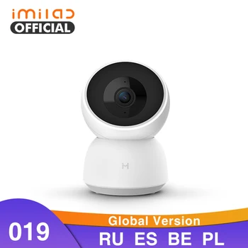 IMILAB Web Kameras A1 3MP HD Bērnu uzraudzības 360° Panorāmas Bezvadu IP Kamera H. 256 krāsās, Mājas Drošības Ierīces