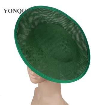 Imitācija Sinamay Kāzu Modes Fascinator Bāze 30 CM Izmērs Padara Par Sievietēm, Kāzu Cepure Fascinatos DIY Matu Aksesuāri Līgava
