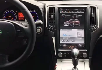 Infiniti G37 Android Radio G35 Tesla PX6 Auto Multimedia Player G25 G37S Kupeja Stereo GPS Navigācijas Vienības Vadītājs Autoradio