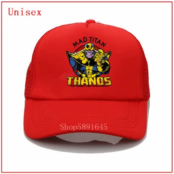 Infinity Thanos Mad Titan black cepures vīriešiem beisbola sieviete spaini cepures vīriešu cepuru dizaineru, cepure, Regulējams cepuri, saules aizsardzības cepure