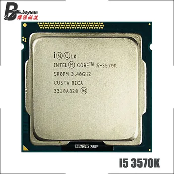 Intel Core i5-3570K i5 3570K 3.4 GHz Quad-Core CPU Procesors 6M 77W LGA 1155
